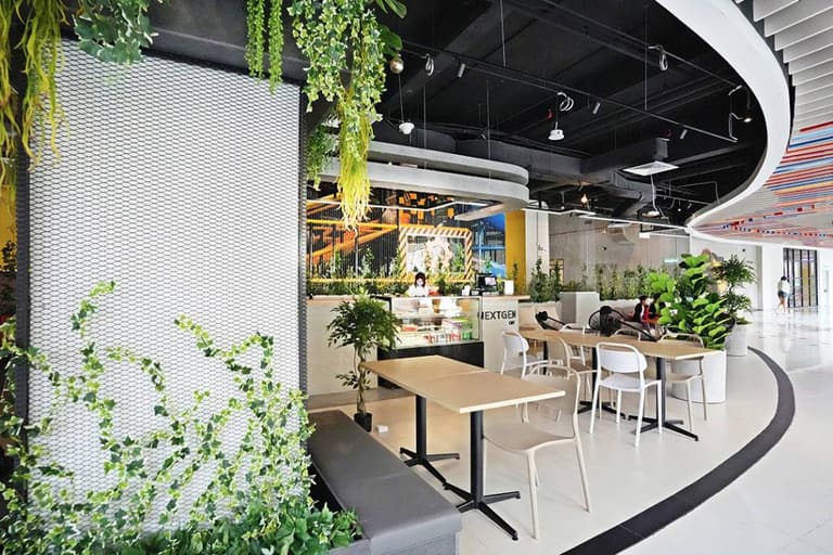 NextGen Cafe dining area