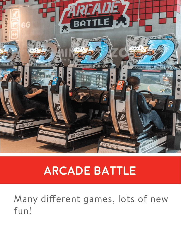 Arcade Battle — Many different games, lots of new fun!