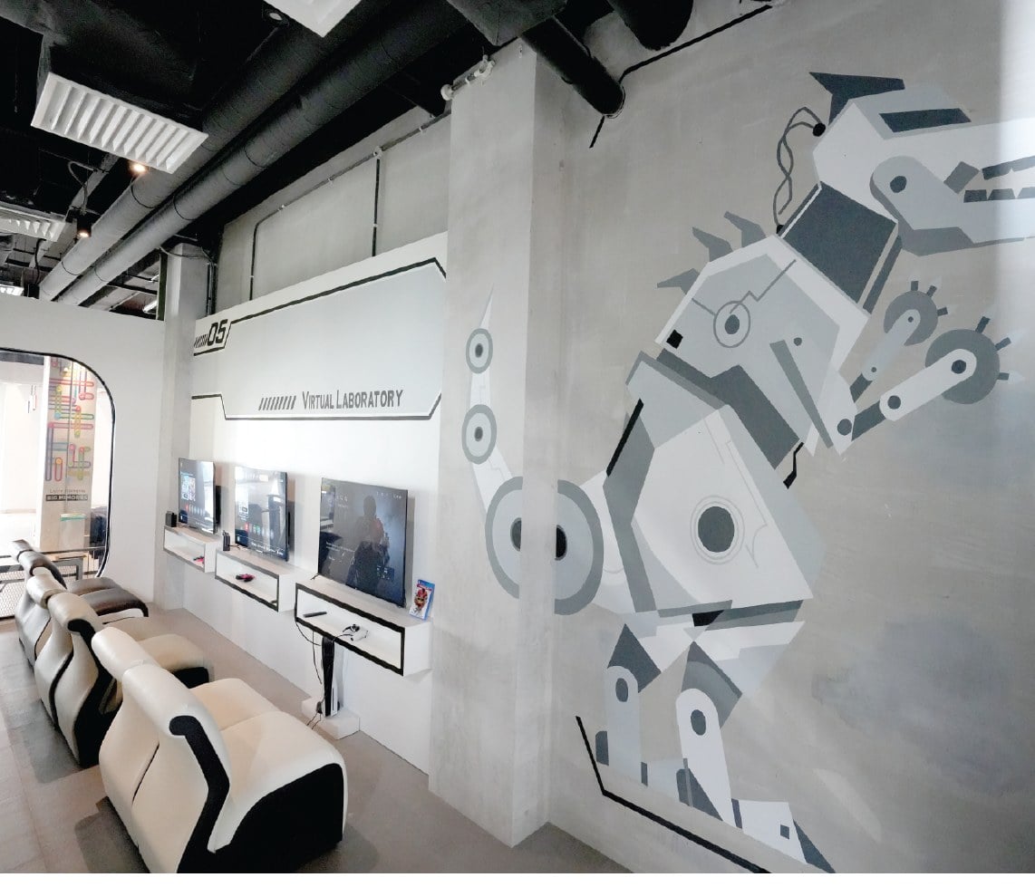 Entertainment Zone at Next Gen Theme Park